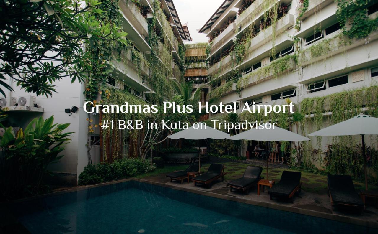 Grandmas Plus Hotel Airport Kuta Lombok Exterior foto